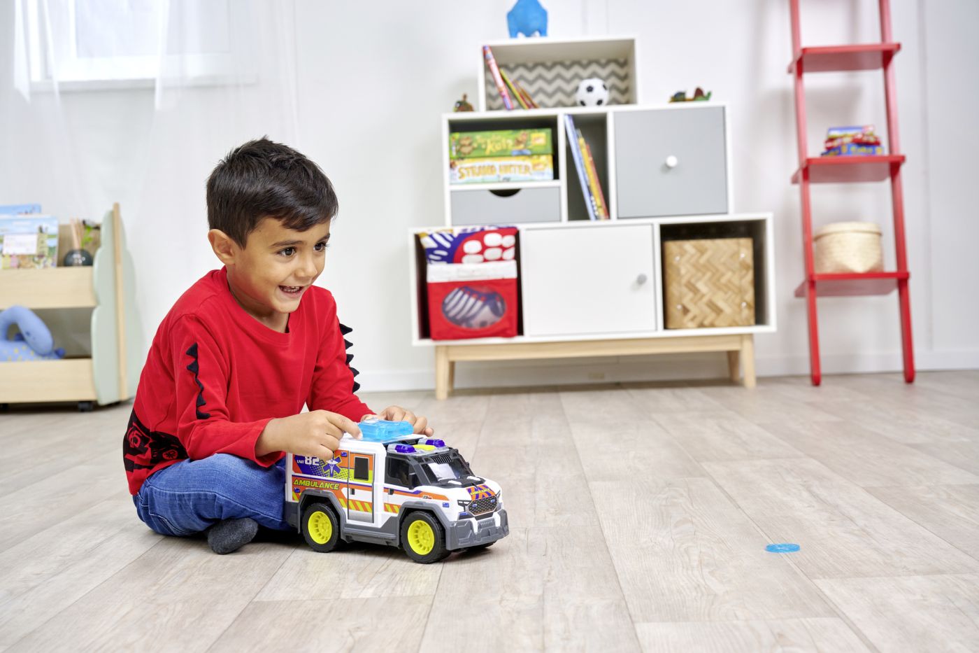 Dickie ambulanta cu sunete si lumini - Publisol.ro