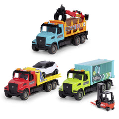 Dickie masina camion heavy road cu frictiune 22cm, Simba - Publisol.ro