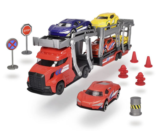 Dickie transporter set 5 masinute, Simba - Publisol.ro