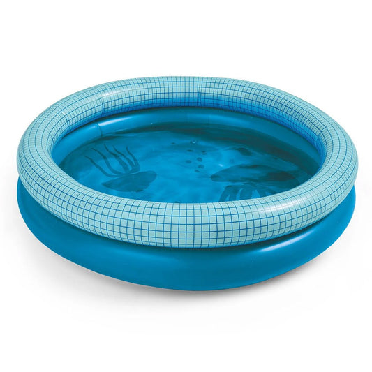 Dippy, piscina gonflabila, 120 cm, albastru, Quut Toys - Publisol.ro