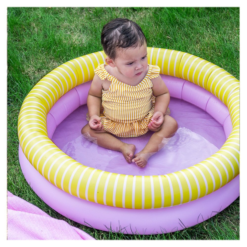 Dippy, piscina gonflabila, 80 cm, roz, Quut Toys - Publisol.ro