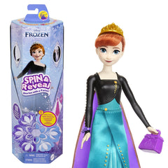 Disney frozen spin and reveal papusa anna, Mattel - Publisol.ro