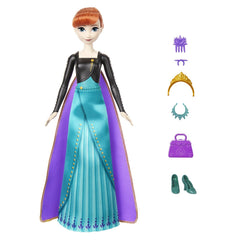 Disney frozen spin and reveal papusa anna, Mattel - Publisol.ro