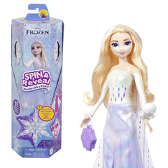 Disney frozen spin and reveal papusa elsa, Mattel - Publisol.ro