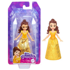 Disney princess mini papusa belle 9cm, Mattel - Publisol.ro