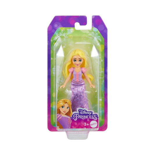 Disney princess mini papusa rapunzel 9cm, Mattel - Publisol.ro