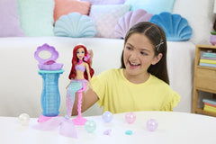 Disney princess papusa ariel si masuta de machiaj cu surprize, Mattel - Publisol.ro