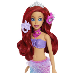 Disney princess papusa ariel si masuta de machiaj cu surprize, Mattel - Publisol.ro
