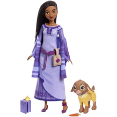 Disney wish set papusa asha cu accesorii, Mattel - Publisol.ro