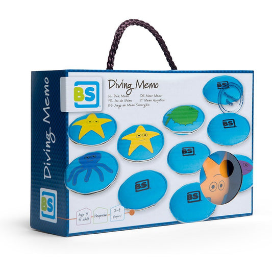 Diving Memo, joc de memorie pentru scufundari, BS Toys - Publisol.ro