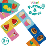 Domino cu Imagini Boppi, 28 piese, Alimente - boppi