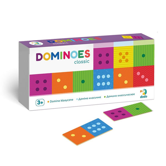 Domino clasic, 28 piese, Dodo Toys - Publisol.ro