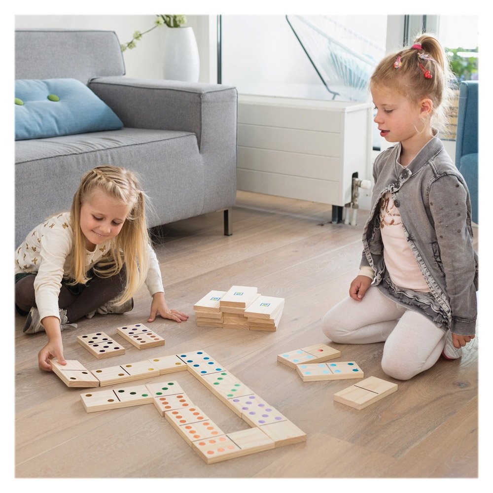 Domino din lemn gigant, BS Toys - Publisol.ro