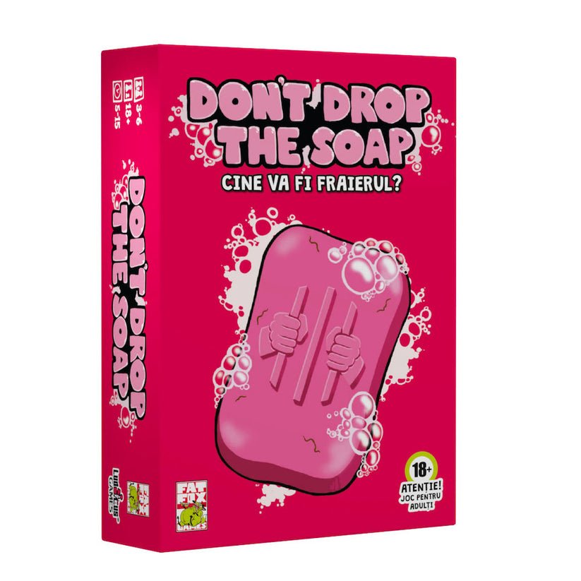 Don’t drop the Soap, lb.romana, Don't Panic Games - Publisol.ro