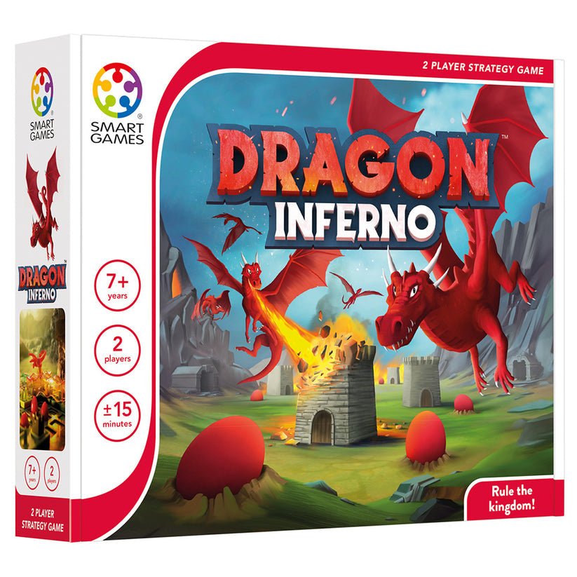 Dragon Inferno, 7+ ani, editie internationala, Smart Games - Publisol.ro