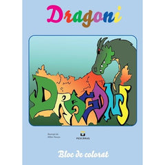 Dragoni - carte de colorat, de Pescarus - Publisol.ro