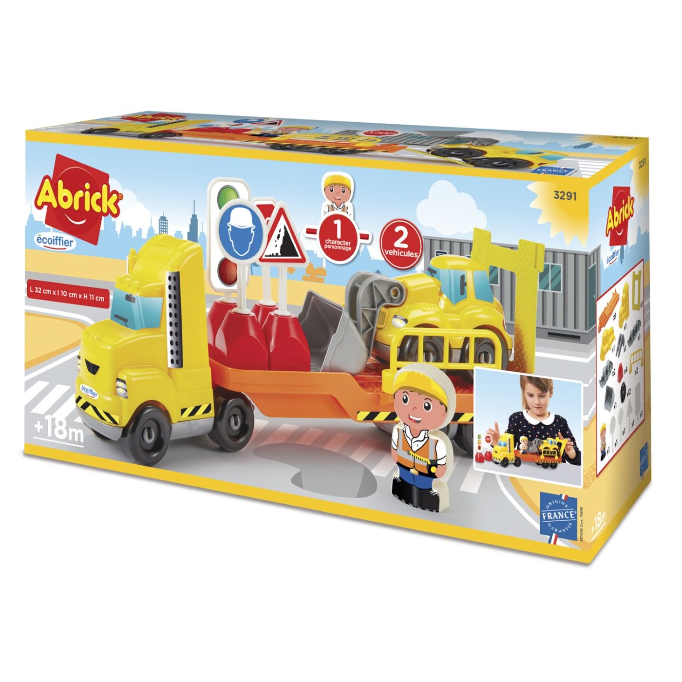 Ecoiffier abrick camion de construit - Publisol.ro