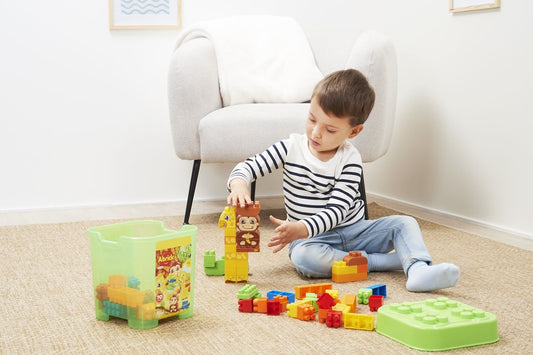 Ecoiffier abrick set constructie animale 70 piese - Publisol.ro