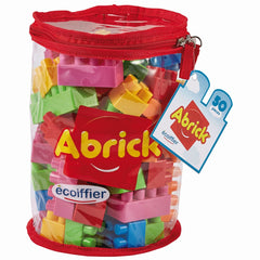 Ecoiffier abrick set de construit multicolor 50 piese - Publisol.ro