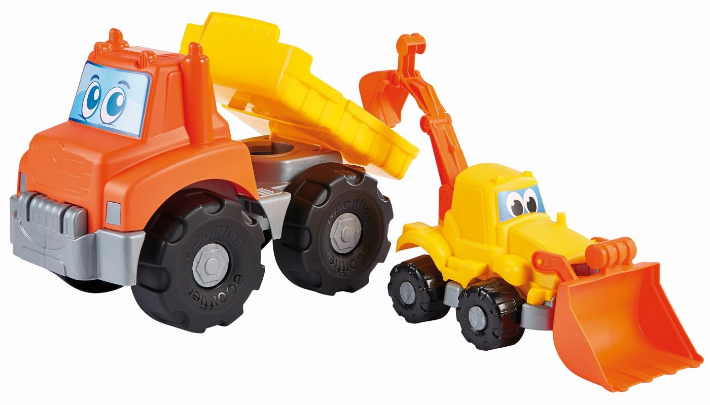 Ecoiffier basculanta cu excavator 38 cm - Publisol.ro