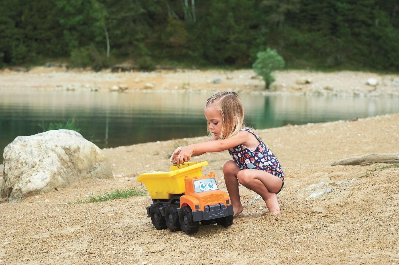 Ecoiffier basculanta monster tipper truck - Publisol.ro