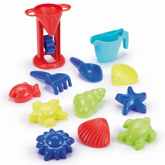 Ecoiffier galetusa cu 12 accesorii pentru nisip 21 cm - Publisol.ro