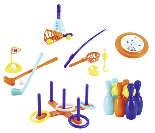 Ecoiffier set 6 jocuri sportive - Publisol.ro