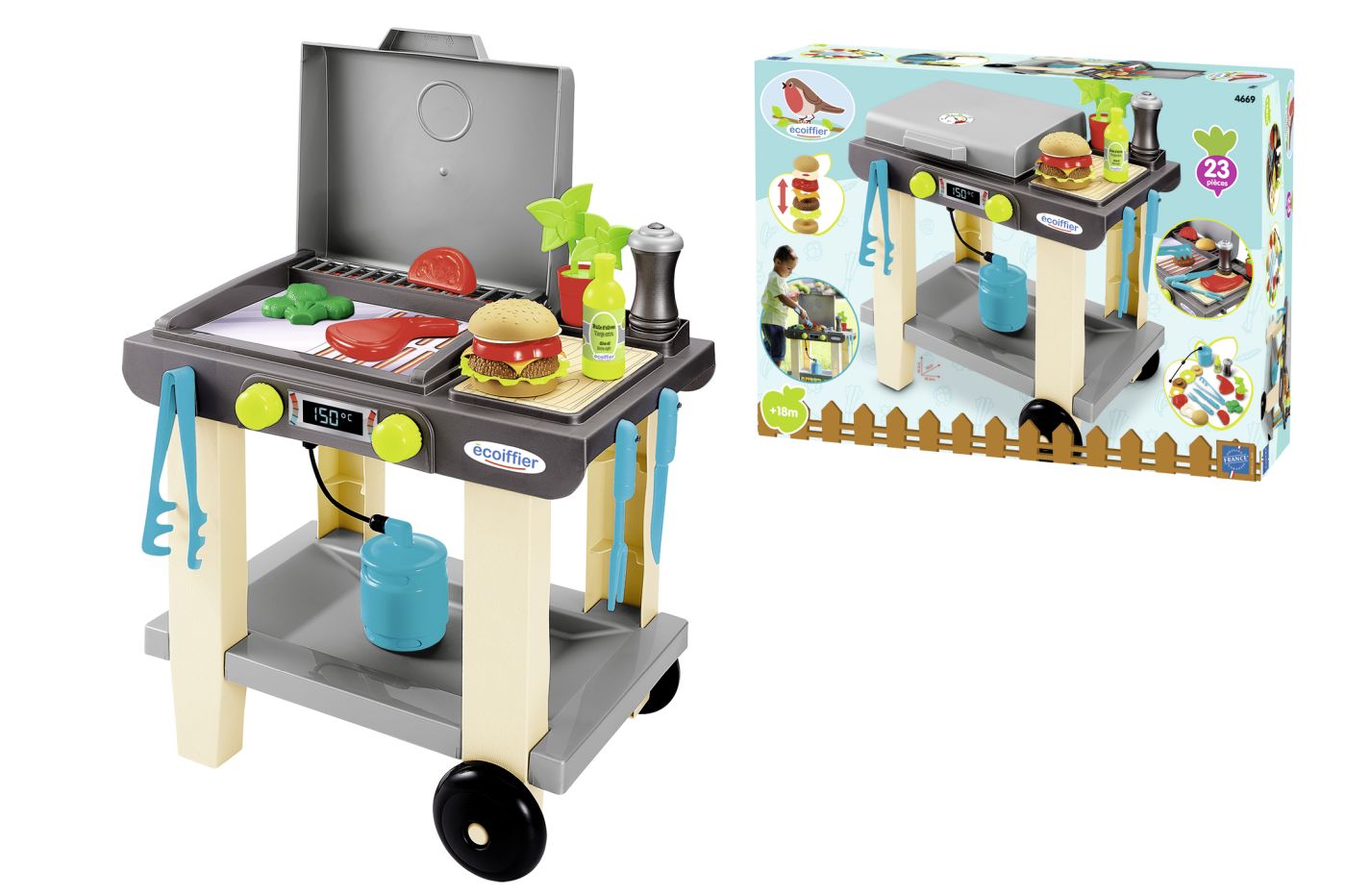 Ecoiffier set de joaca gratar - Publisol.ro