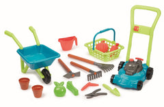 Ecoiffier set roaba cu masina de tuns iarba - Publisol.ro