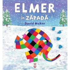 Elmer în zăpadă, de David McKee - Publisol.ro