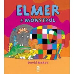 Elmer şi monstrul, de David McKee - Publisol.ro