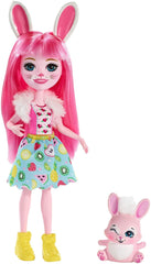 Enchantimals papusi cu animalute bree bunny si twist, Mattel - Publisol.ro