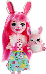Enchantimals papusi cu animalute bree bunny si twist, Mattel - Publisol.ro