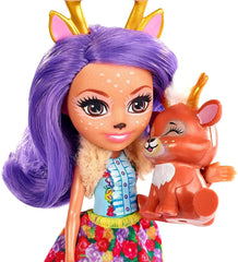 Enchantimals papusi cu animalute danessa deer si sprint, Mattel - Publisol.ro