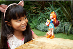 Enchantimals papusi cu animalute felicity fox si flick, Mattel - Publisol.ro