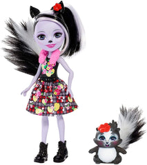 Enchantimals papusi cu animalute sage skunk si caper, Mattel - Publisol.ro