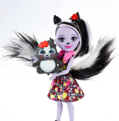 Enchantimals papusi cu animalute sage skunk si caper, Mattel - Publisol.ro