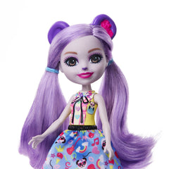 Enchantimals papusi si animalute pemma panda si clamber, Mattel - Publisol.ro