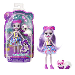 Enchantimals papusi si animalute pemma panda si clamber, Mattel - Publisol.ro