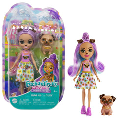 Enchantimals papusi si animalute Penna Pug si Trusty - Publisol.ro