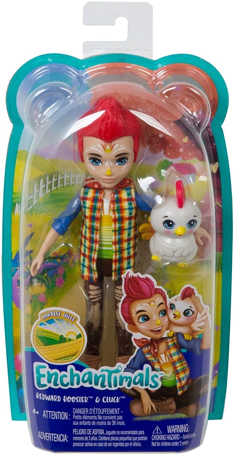 Enchantimals papusi si animalute Redward Rooster si Cluck - Publisol.ro