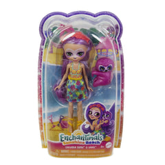 Enchantimals papusi si animalute sabindra sloth si hang, Mattel - Publisol.ro
