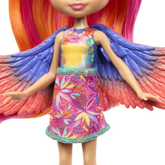 Enchantimals papusi si animalute trippi toucan si canopy, Mattel - Publisol.ro