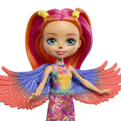 Enchantimals papusi si animalute trippi toucan si canopy, Mattel - Publisol.ro