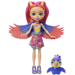 Enchantimals papusi si animalute trippi toucan si canopy, Mattel - Publisol.ro