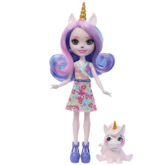 Enchantimals papusi si animalute ulia unicorn si pacifica, Mattel - Publisol.ro