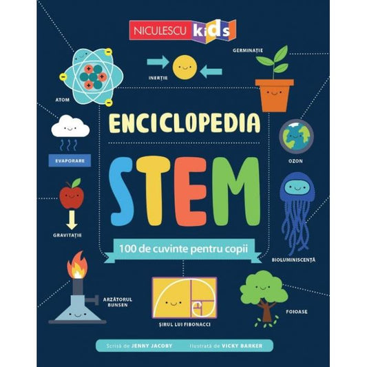 Enciclopedia STEM. 100 de cuvinte pentru copii, de Jenny Jacoby - Publisol.ro