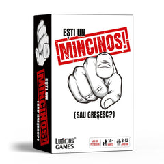 Esti un mincinos!, joc de petrecere, lb.romana, OUTSET - Publisol.ro