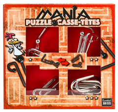 Puzzle Mania Casse-têtes Red , Eureka!