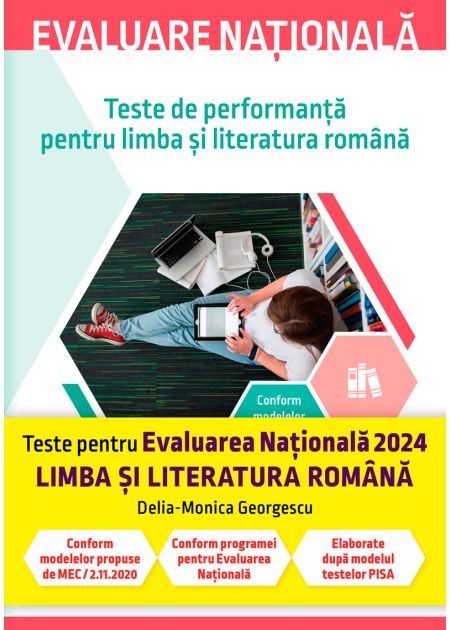 Evaluare națională 2024. Teste de performanță pentru limba și literatura română - Publisol.ro